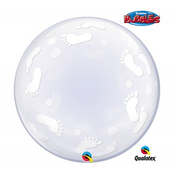 Bubble Transparente Baby Pezinhos 61 cm
