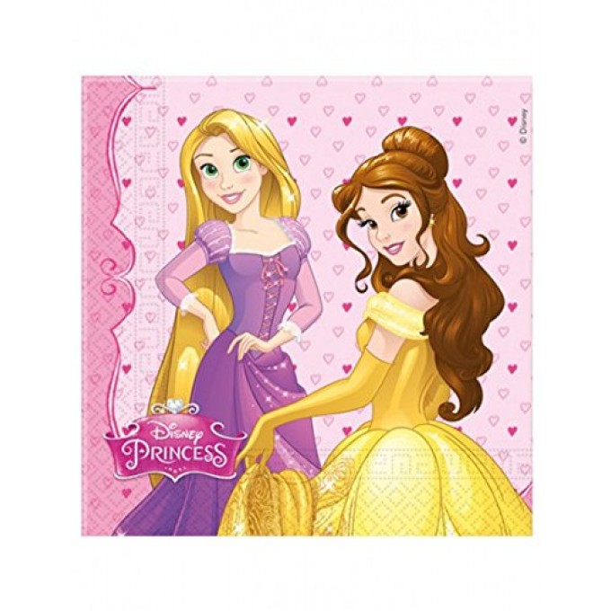 Guardanapos Princesas da Disney - 20uni.