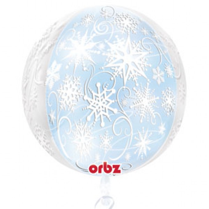 Balão Estrela Flocos de Neve ORBZ