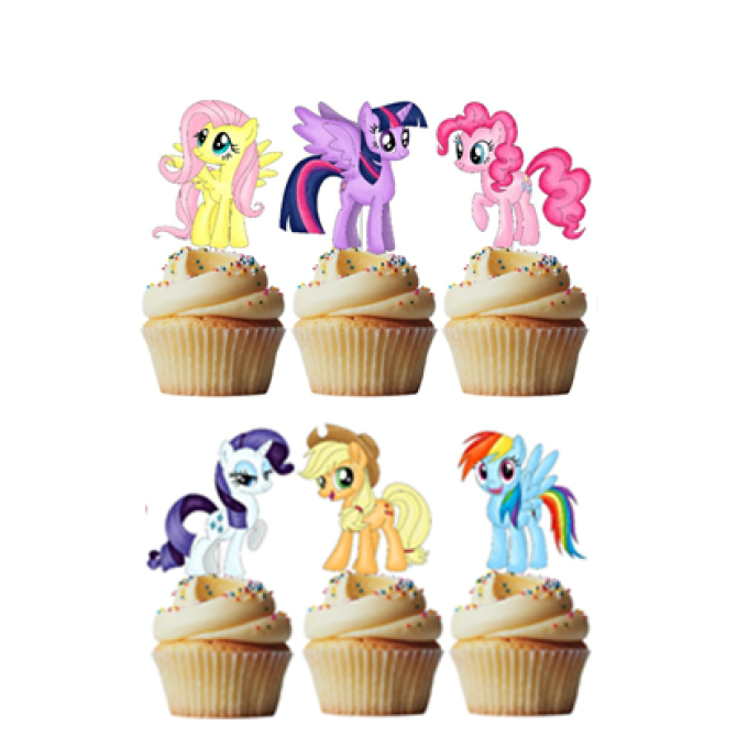 6 Topper My Little Pony